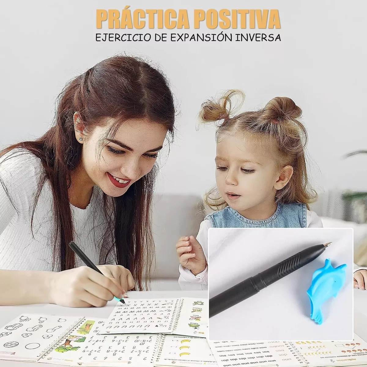 ✨ KIT DE 4 CUADERNOS MÁGICOS PARA NIÑOS ✍️📚
