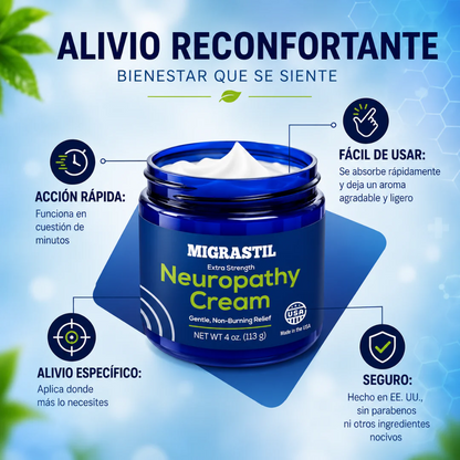 NEUROPATHY CREAM - ALIVIO PARA TUS PIES