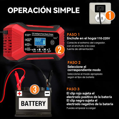 ARRANCADOR PORTÁTIL - NUNCA MÁS TE QUEDES VARADO: ARRANCA TU AUTO EN SEGUNDOS